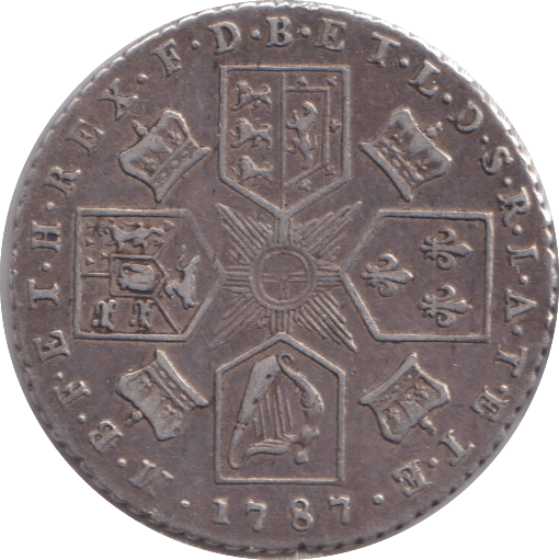 1787 SIXPENCE ( VF ) - SIXPENCE - Cambridgeshire Coins