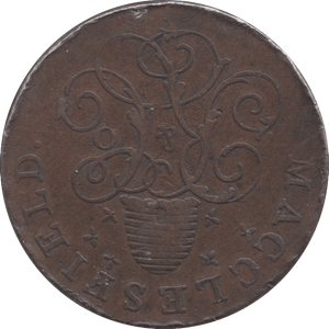 1789 HALFPENNY TOKEN MACCLESFIELD - HALFPENNY TOKENS - Cambridgeshire Coins