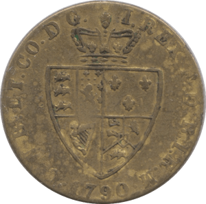 1790 GUINEA GAMING TOKEN - GAMING TOKEN - Cambridgeshire Coins