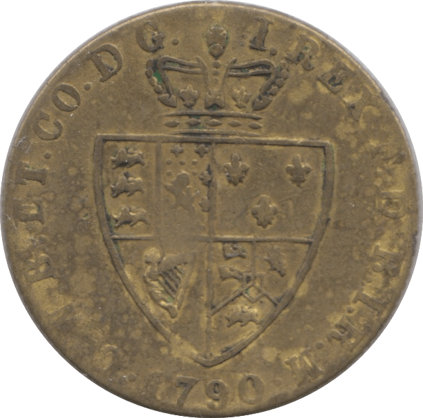 1790 GUINEA GAMING TOKEN - GAMING TOKEN - Cambridgeshire Coins