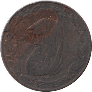 1791 HALFPENNY TOKEN ANGELSEY RNG CYPER DRUID - HALFPENNY TOKENS - Cambridgeshire Coins