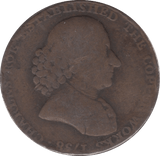 1792 HALF PENNY TOKEN MACCLESFIELD - HALFPENNY TOKEN - Cambridgeshire Coins