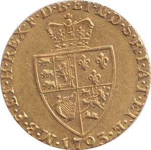 1793 GOLD ONE GUINEA ( EF ) - GUINEAS - Cambridgeshire Coins