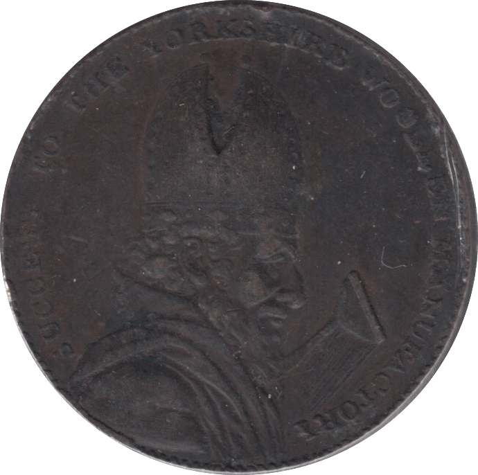 1793 HALF PENNY TOKEN LEEDS HALFPENNY TOKEN Cambridgeshire Coins ...