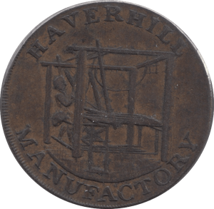 1794 HALF PENNY TOKEN HAVERHILL - HALFPENNY TOKEN - Cambridgeshire Coins