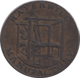 1794 HALF PENNY TOKEN HAVERHILL - HALFPENNY TOKEN - Cambridgeshire Coins