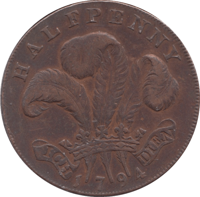 1794 HALFPENNY CONDER TOKEN - HALFPENNY TOKEN - Cambridgeshire Coins