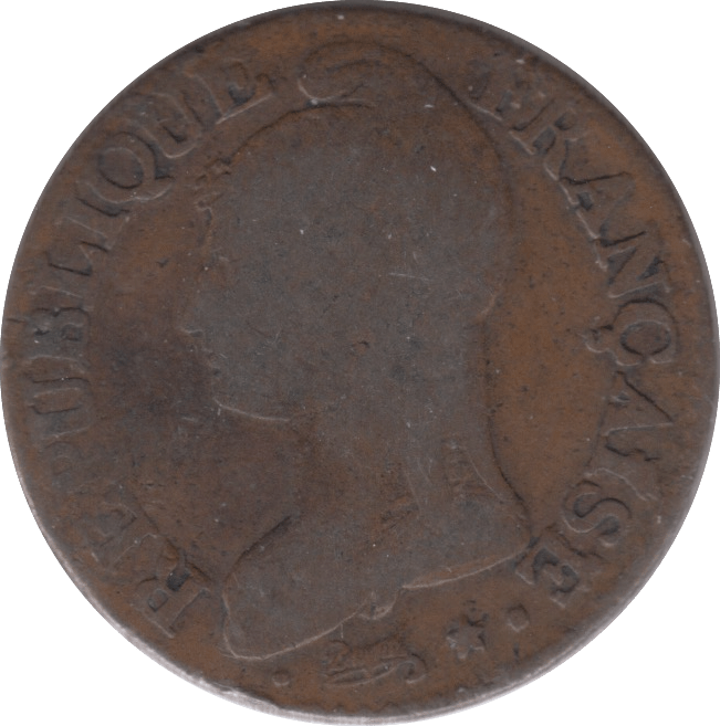 1797 5 CENTIMES FRANCE - WORLD COINS - Cambridgeshire Coins