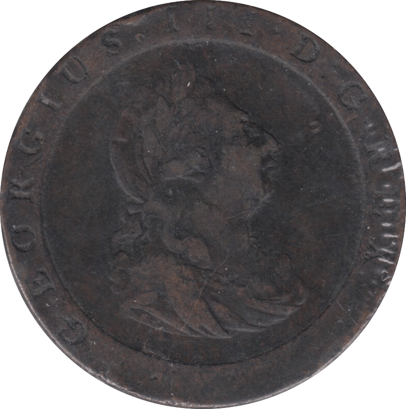 1797 PENNY BRITANNIA ( FINE ) - PENNY - Cambridgeshire Coins