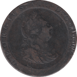 1797 PENNY BRITANNIA ( FINE ) - PENNY - Cambridgeshire Coins