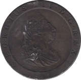 1797 PENNY BRITANNIA ( GVF ) - PENNY - Cambridgeshire Coins