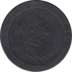 1797 PENNY BRITANNIA ( VF ) - PENNY - Cambridgeshire Coins