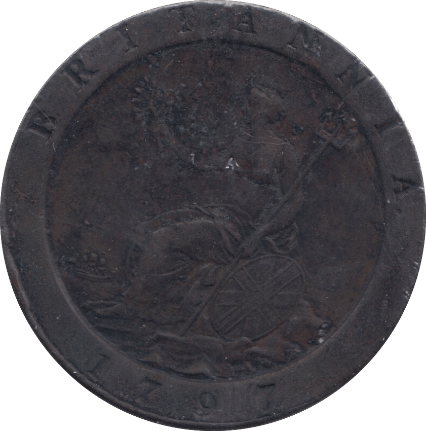 1797 PENNY BRITANNIA ( VF ) - PENNY - Cambridgeshire Coins