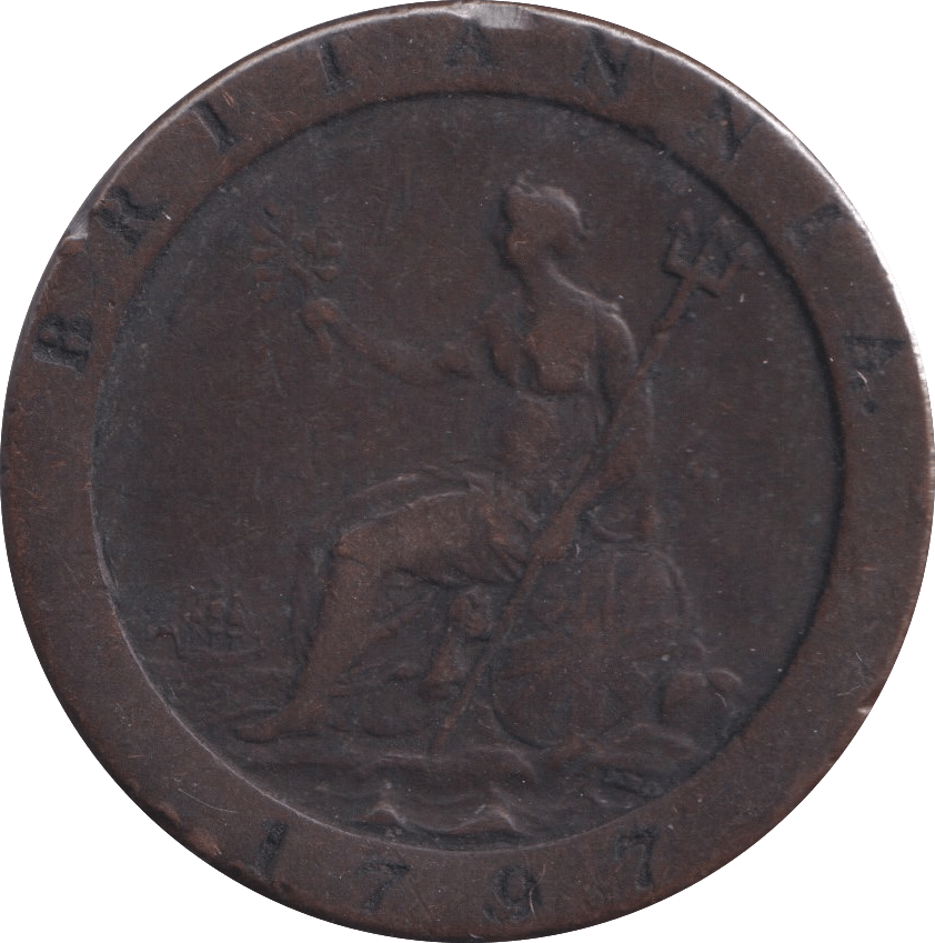 1797 PENNY ( FINE ) 9 - Penny - Cambridgeshire Coins