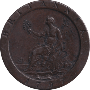 1797 PENNY ( GVF ) N1 - Penny - Cambridgeshire Coins