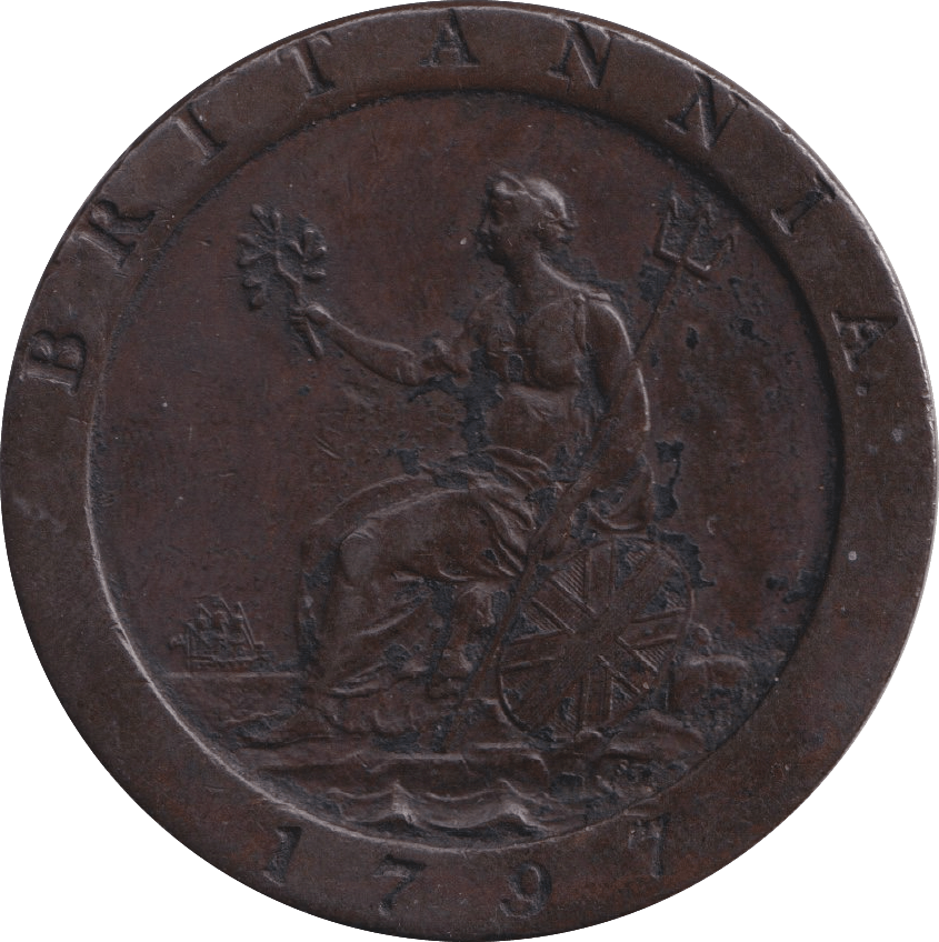 1797 PENNY ( GVF ) N1 - Penny - Cambridgeshire Coins