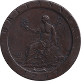 1797 PENNY ( GVF ) N1 - Penny - Cambridgeshire Coins