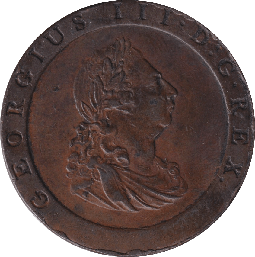 1797 PENNY ( GVF ) N1 - Penny - Cambridgeshire Coins