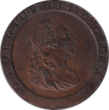 1797 PENNY ( GVF ) N1 - Penny - Cambridgeshire Coins