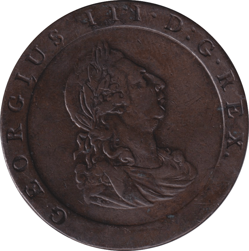 1797 PENNY ( GVF ) N2 - Penny - Cambridgeshire Coins