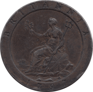 1797 PENNY ( GVF ) - Penny - Cambridgeshire Coins