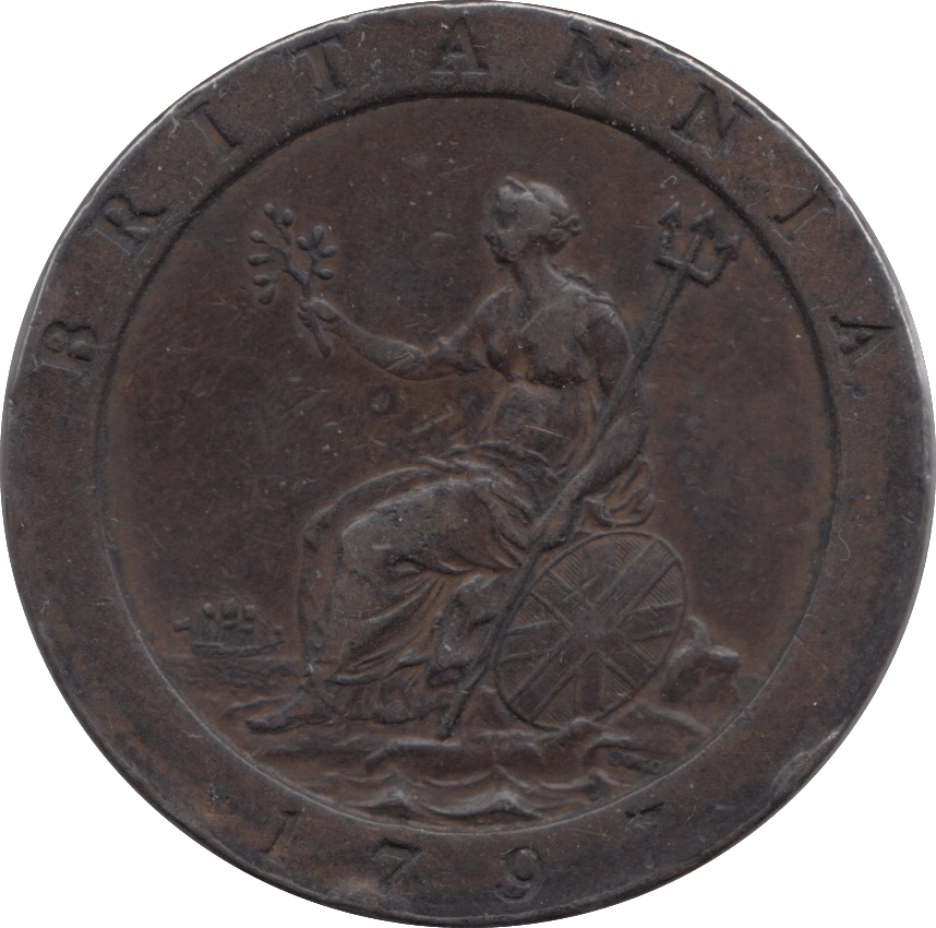 1797 PENNY ( GVF ) - Penny - Cambridgeshire Coins