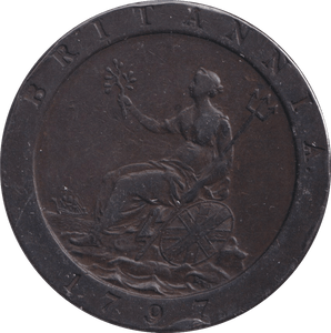 1797 PENNY ( GVF ) - PENNY - Cambridgeshire Coins