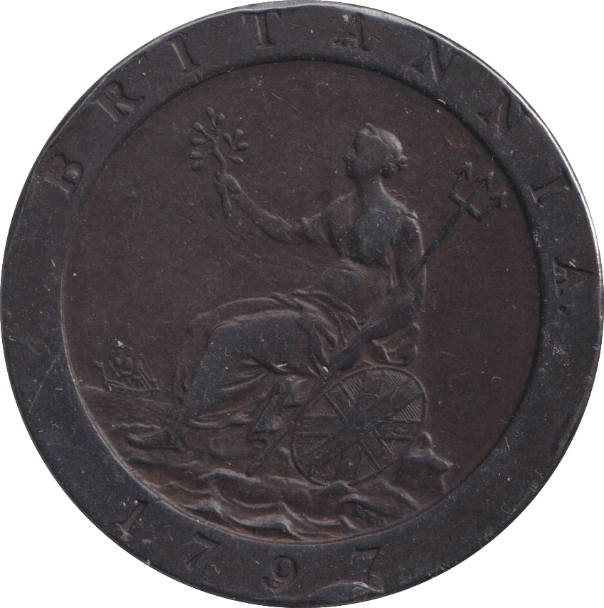 1797 PENNY ( GVF ) - PENNY - Cambridgeshire Coins