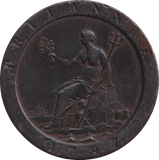 1797 PENNY ( VF ) N2 - Penny - Cambridgeshire Coins