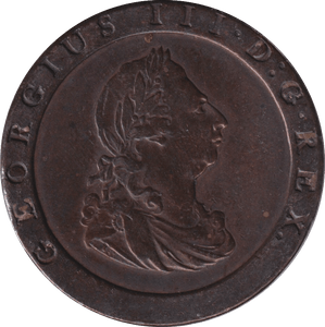 1797 PENNY ( VF ) N2 - Penny - Cambridgeshire Coins