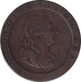 1797 PENNY ( VF ) N3 - Penny - Cambridgeshire Coins