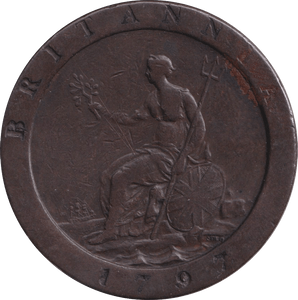 1797 PENNY ( VF ) N3 - Penny - Cambridgeshire Coins