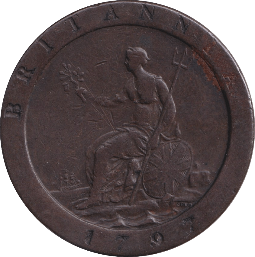 1797 PENNY ( VF ) N3 - Penny - Cambridgeshire Coins