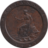 1797 TWOPENCE ( AUNC ) D10 - TWOPENCE - Cambridgeshire Coins