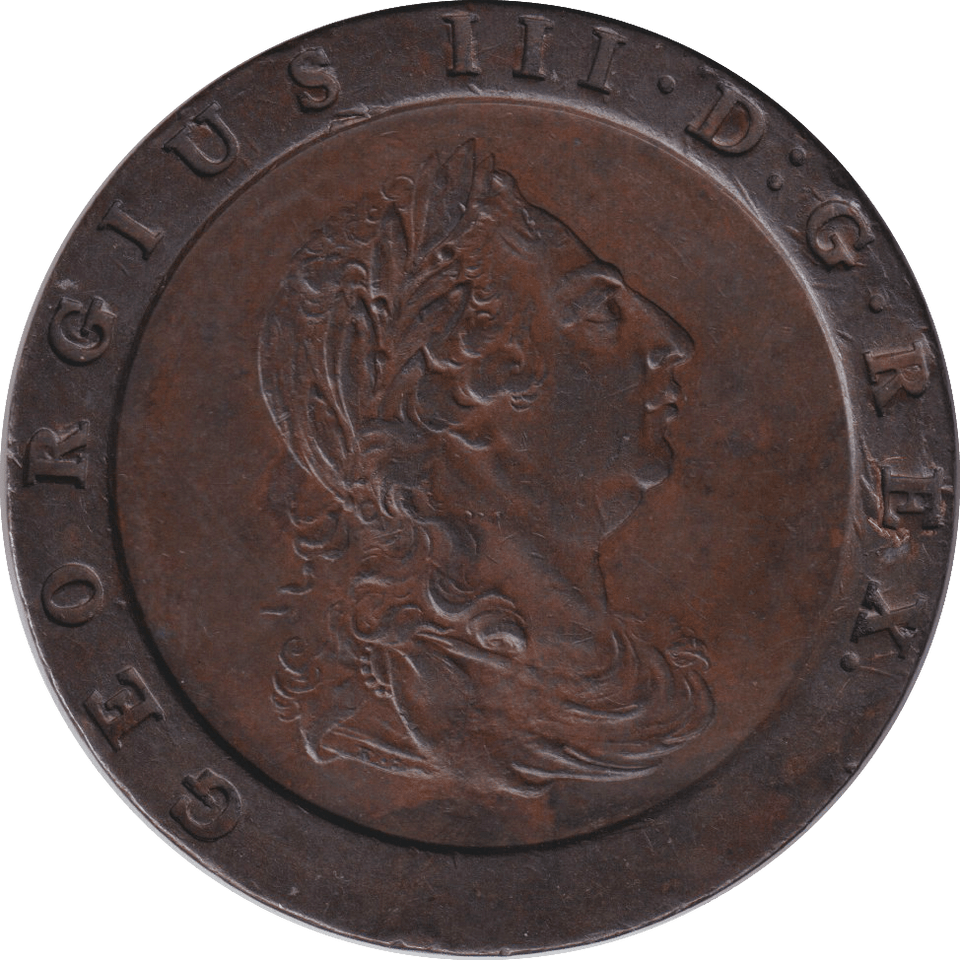 1797 TWOPENCE ( AUNC ) D10 - TWOPENCE - Cambridgeshire Coins