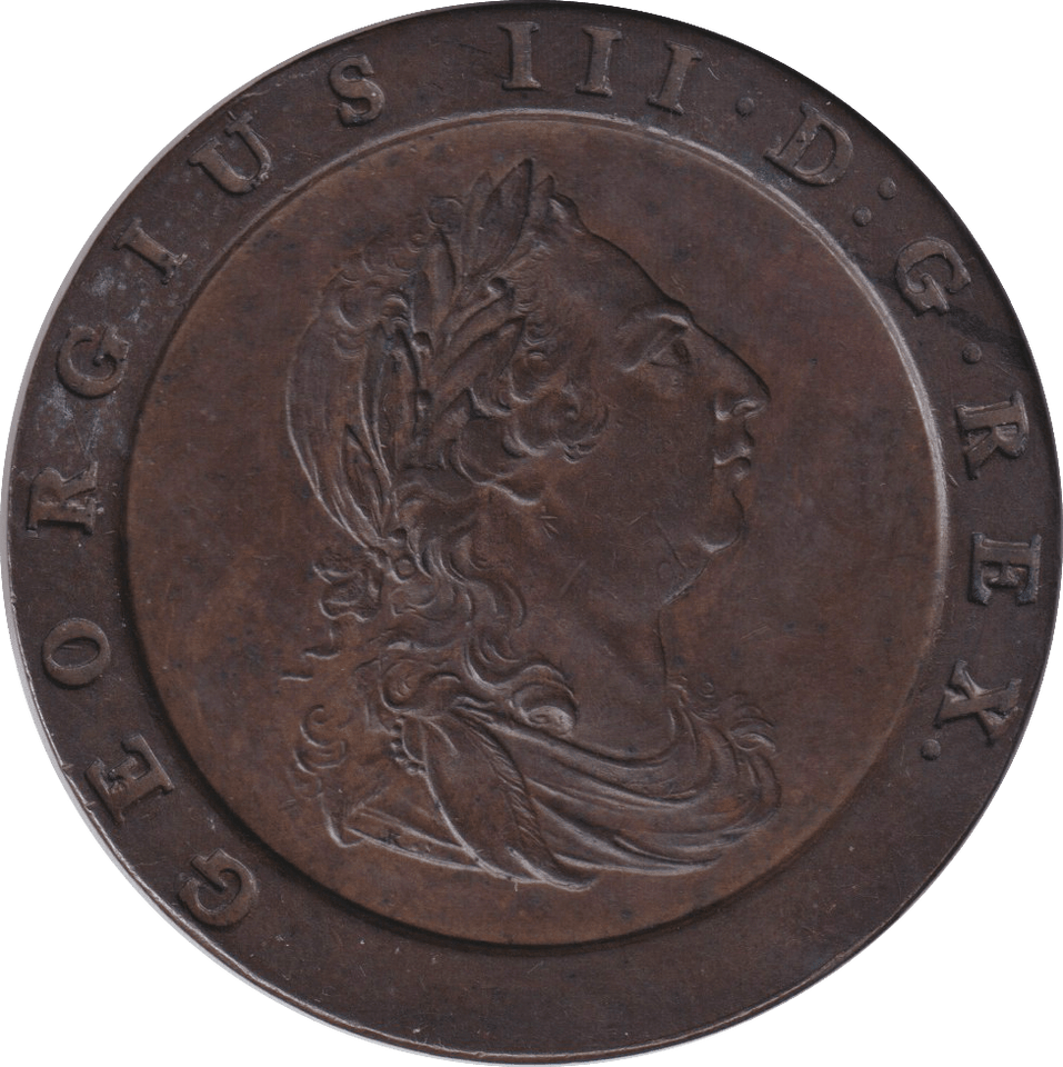 1797 TWOPENCE ( AUNC ) D11 - TWOPENCE - Cambridgeshire Coins