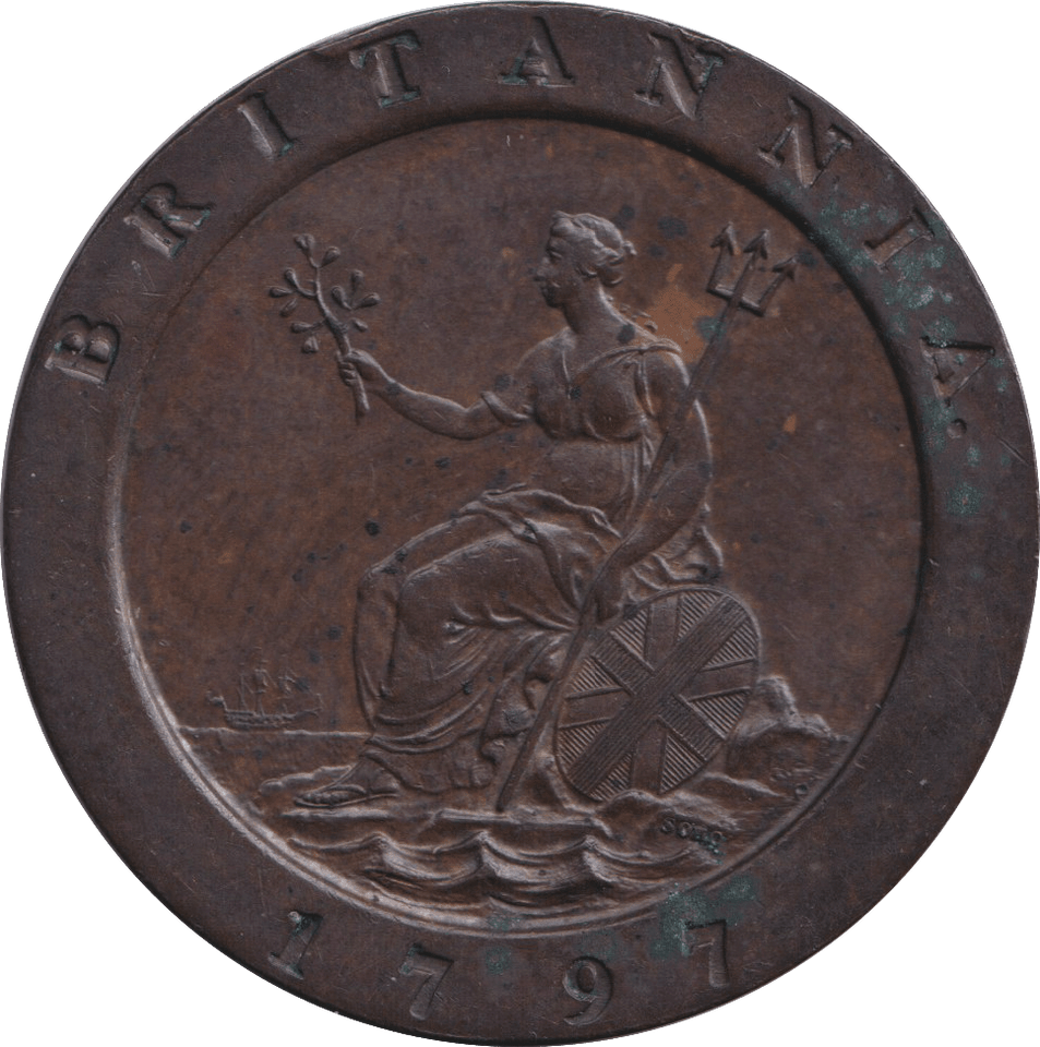 1797 TWOPENCE ( AUNC ) D11 - TWOPENCE - Cambridgeshire Coins