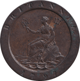 1797 TWOPENCE ( AUNC ) D11 - TWOPENCE - Cambridgeshire Coins