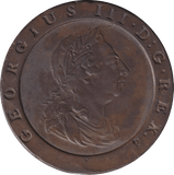 1797 TWOPENCE ( EF ) D6 - TWOPENCE - Cambridgeshire Coins