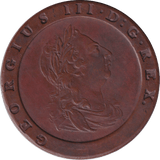 1797 TWOPENCE ( EF ) D9 - TWOPENCE - Cambridgeshire Coins