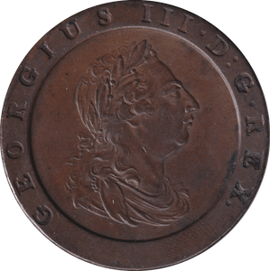 1797 TWOPENCE ( EF ) - TWOPENCE - Cambridgeshire Coins