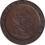 1797 TWOPENCE ( EF ) - TWOPENCE - Cambridgeshire Coins