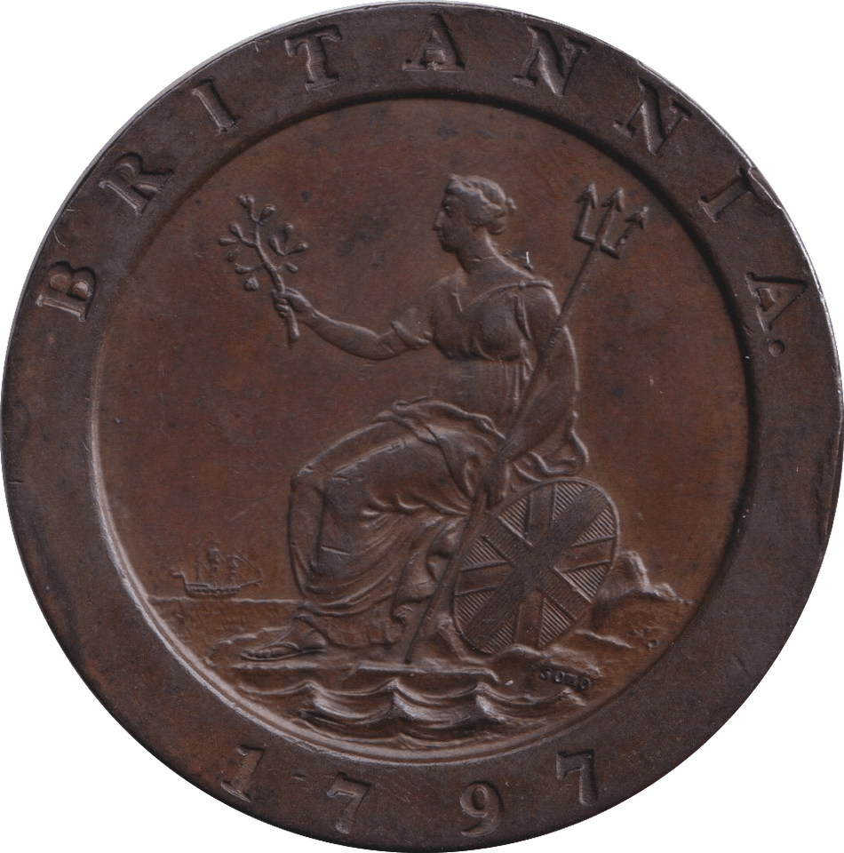 1797 TWOPENCE ( EF ) - TWOPENCE - Cambridgeshire Coins