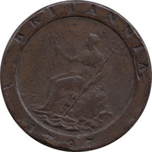 1797 TWOPENCE ( FINE ) REF 11 - TWOPENCE - Cambridgeshire Coins