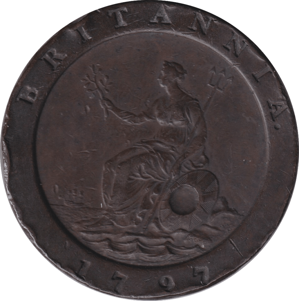 1797 TWOPENCE ( FINE ) - TWOPENCE - Cambridgeshire Coins