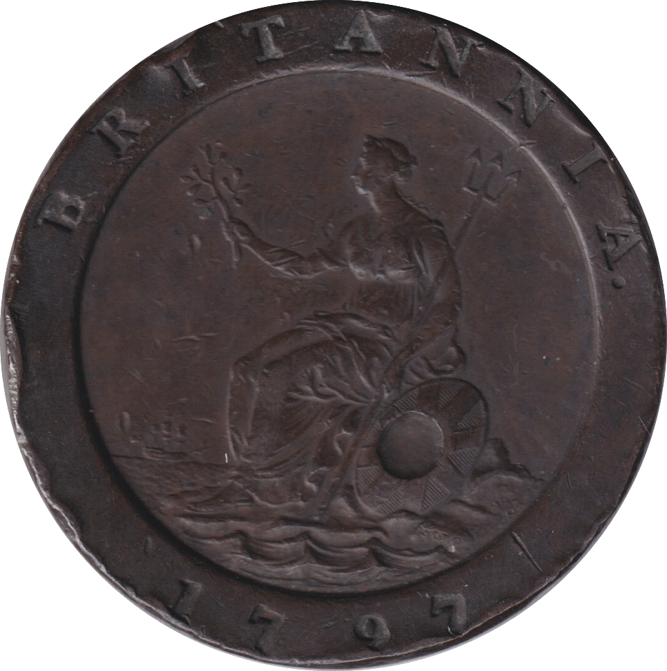 1797 TWOPENCE ( FINE ) - TWOPENCE - Cambridgeshire Coins