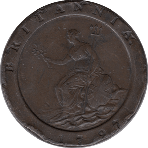 1797 TWOPENCE ( FINE ) - TWOPENCE - Cambridgeshire Coins