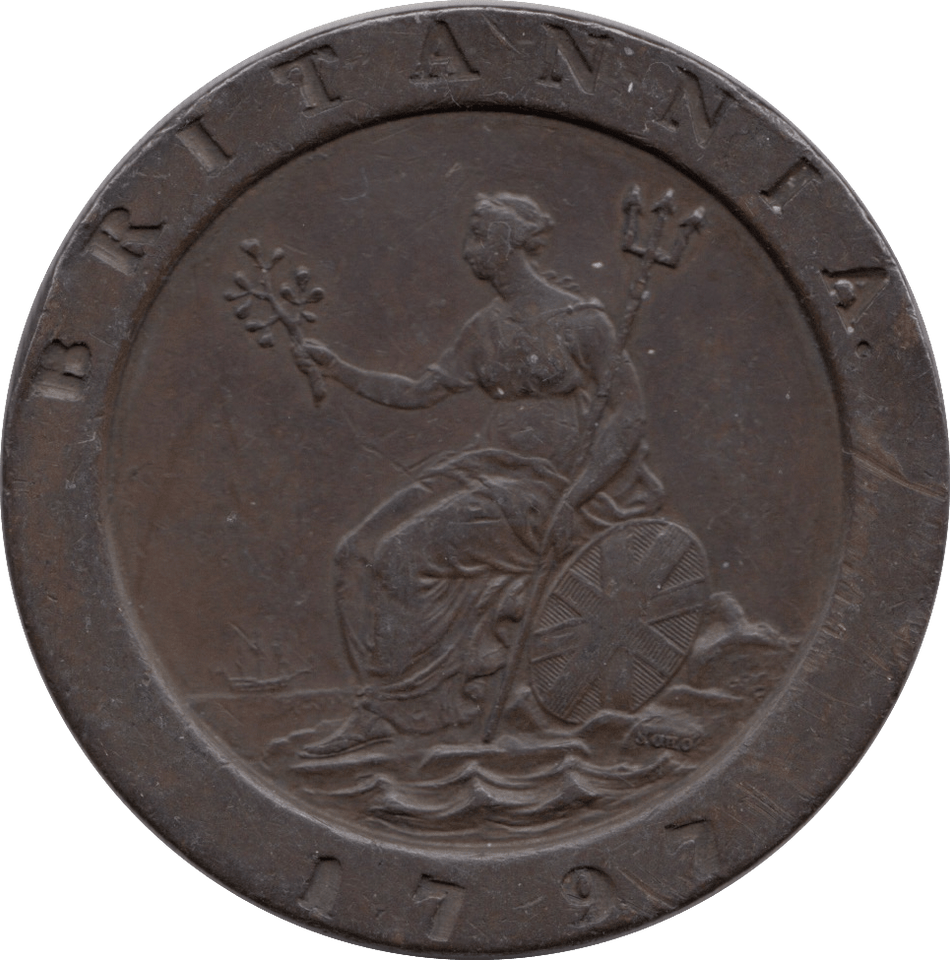 1797 TWOPENCE ( GVF ) 1 - TWOPENCE - Cambridgeshire Coins