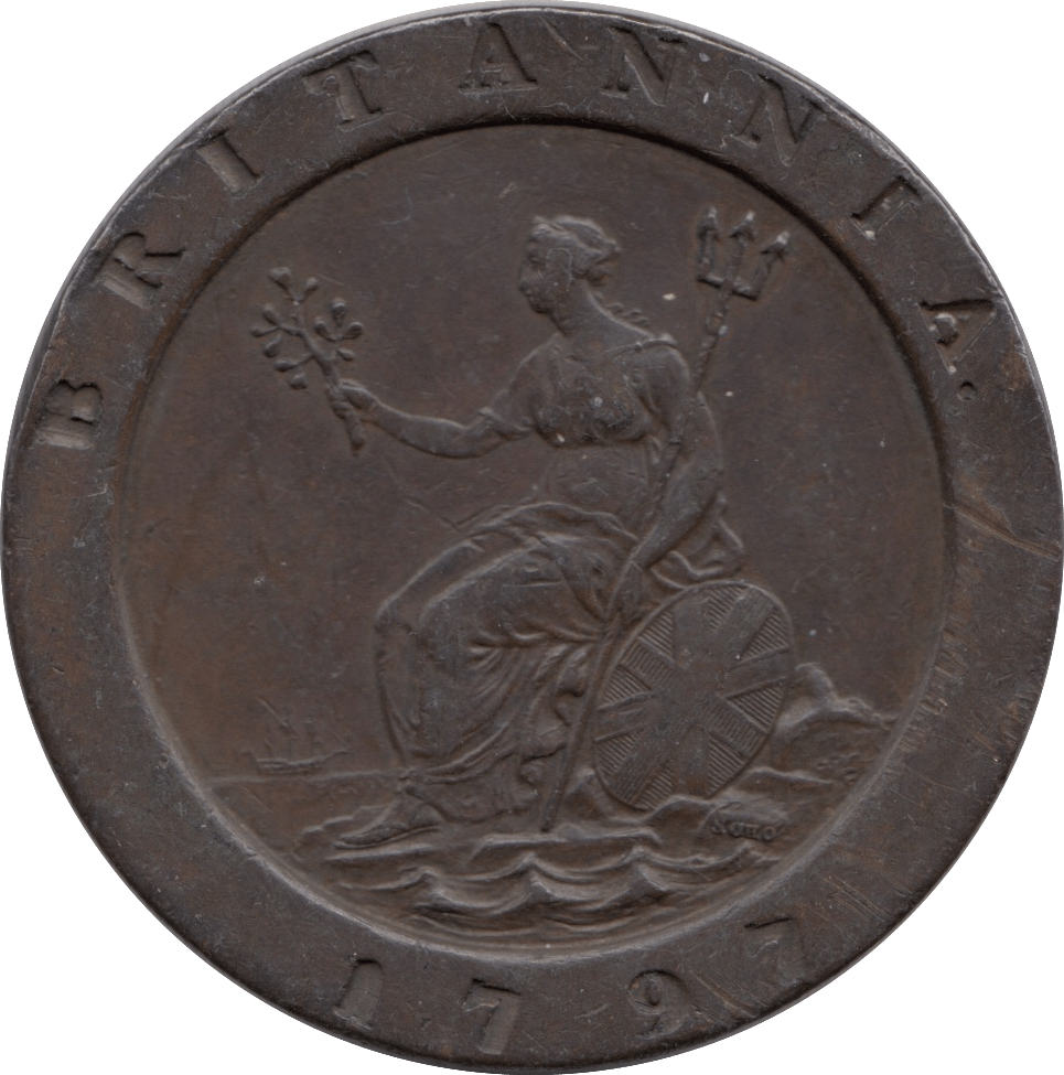 1797 TWOPENCE ( GVF ) 1 - TWOPENCE - Cambridgeshire Coins