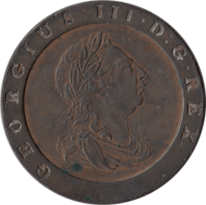 1797 TWOPENCE ( GVF ) 8 - TWOPENCE - Cambridgeshire Coins